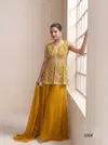 Kb 3318 And 3319 Georgette With Embroidery Work Readymade Suits Wholesale Clothing Suppliers In India